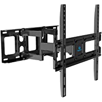 Amazon Basics Heavy-Duty Full Motion Articulating TV Wall Mount for 32-80 inch TVs up to 130 lbs, fits LED LCD OLED Flat…
