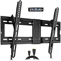 Full Motion TV Wall Mount with Height Setting, JUSTSTONE TV Bracket Fits Most 27-70 Inch LED Flat&Curved TVs…