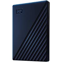 WD 2TB My Passport for Mac Portable External Hard Drive HDD, USB-C and USB-A Compatible, Blue - WDBA2D0020BBL-WESN