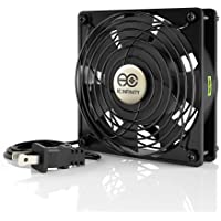 AC Infinity AXIAL 1225, Quiet Muffin Fan, 120V AC 120mm x 25mm Low Speed, UL-Certified for DIY Cooling Ventilation…