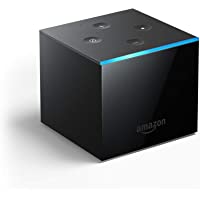 Certified Refurbished Fire TV Cube, hands-free with Alexa built in, 4K Ultra HD, streaming media player, released 2019