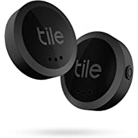 Tile Sticker (2022) 2-Pack. Small Bluetooth Tracker, Remote Finder and Item Locator, Pets and More; Up to 250 ft. Range…