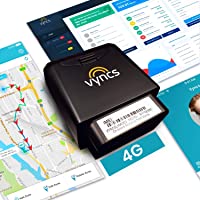 Vyncs - GPS Tracker for Vehicles 4G, No Monthly Fee, Vehicle Location, Trip History, Driving Alerts, GeoFence, Fuel…