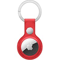 Apple AirTag Leather Key Ring - (Product) RED