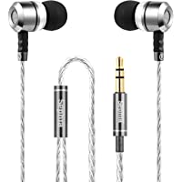 sephia SP3060 Earbuds, Wired in-Ear Headphones with Tangle-Free Cord, Noise Isolating, Bass Driven Sound, Metal…