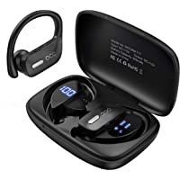 Wireless Earbuds occiam Bluetooth Headphones 48H Play Back Earphones in Ear Waterproof with Microphone LED Display for…