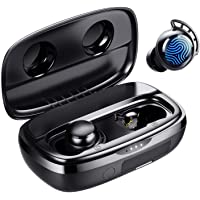 Wireless Earbuds, Tribit 100H Playtime Bluetooth 5.0 IPX8 Waterproof Touch Control True Wireless Bluetooth Earbuds with…