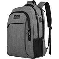 Matein Travel Laptop Backpack, Business Anti Theft Slim Durable Laptops Backpack with USB Charging Port, Water Resistant…