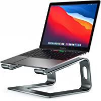Nulaxy Laptop Stand, Ergonomic Aluminum Laptop Computer Stand, Detachable Laptop Riser Notebook Holder Stand Compatible…
