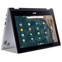Acer Chromebook Spin 311 Convertible Laptop, Intel Celeron N4020, 11.6" HD Touch, 4GB LPDDR4, 32GB eMMC, Gigabit Wi-Fi 5…