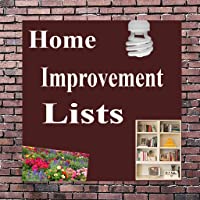 Home Improvement Lists