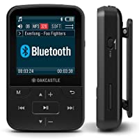 Oakcastle 16GB MP3 Player with Bluetooth & Headphone Connectivity | FM Radio & Micro SD Slot