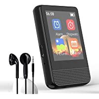 RUIZU Bluetooth MP3 Player with FM Radio, 1.8 inch Touch Screen MP3 Player with Speaker, 16GB HiFi Lossless Music Player…