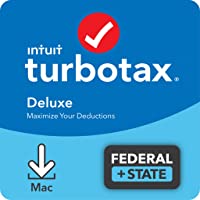 TurboTax Home & Business 2021 Tax Software, Federal and State Tax Return with Federal E-file [Amazon Exclusive] [MAC…