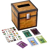 Hallmark Valentines Day Cards for Kids and Mailbox for Classroom Exchange, Minecraft (1 Box, 32 Valentine Cards, 35…