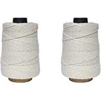 Regency Wraps Natural 100% Cotton Cooking Butcher's Twine 500ft, 2-Pack