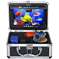 Eyoyo Portable 7 inch LCD Monitor Fish Finder Waterproof Underwater 1000TVL Fishing Camera 15m Cable 12pcs IR Infrared…