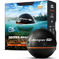 Deeper PRO+ Smart Sonar Castable and Portable WiFi Fish Finder with Gps for Kayaks and Boats on Shore Ice Fishing Fish…