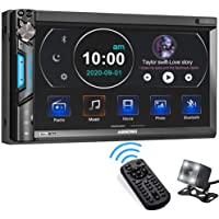 Double Din Car Stereo System - ABSOSO 7 Inch HD Touchscreen MP5 Car Player - Bluetooth Car Radio Receiver Supports…