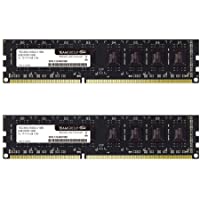TEAMGROUP Elite DDR3 16GB Kit (2 x 8GB) 1600MHz (PC3-12800) CL11 Unbuffered Non-ECC 1.5V UDIMM 240 Pin PC Computer…