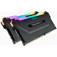 Corsair Vengeance RGB Pro 32GB (2x16GB) DDR4 3200 (PC4-25600) C16 Desktop Memory – Black