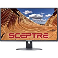 Sceptre 24" Professional Thin 75Hz 1080p LED Monitor 2x HDMI VGA Build-in Speakers, Machine Black (E248W-19203R Series)