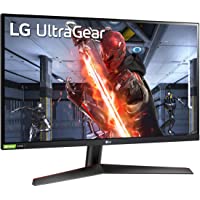 LG 27GN800-B Ultragear Gaming Monitor 27" QHD (2560 x 1440) IPS Display, IPS 1ms (GtG) Response Time, 144Hz Refresh Rate…