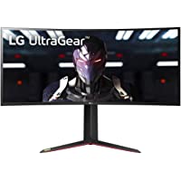 LG 34GP83A-B 34 Inch 21: 9 UltraGear Curved QHD (3440 x 1440) 1ms Nano IPS Gaming Monitor with 160Hz and G-SYNC…