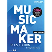 Music Maker – 2021 Plus Edition – Create a finished song in just 5 clicks [PC Download]