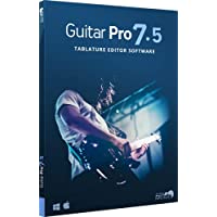 Guitar Pro 7.5 - Tablature and Notation Editor, Score Player, Guitar Amp and FX Software / DIGITAL DELIVERY ONLY