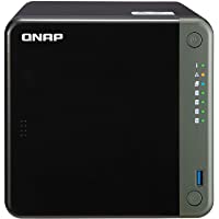 QNAP TS-453D-8G 4 Bay NAS for Professionals with Intel Celeron J4125 CPU and Two 2.5GbE Ports