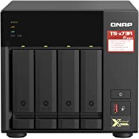 QNAP TS-473A-8G-US 4 Bay High-Speed Desktop NAS with AMD Ryzen 4-core CPU, 8GB DDR4 Memory and 2.5GbE (2.5G/1G/100M…