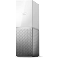 WD 6TB My Cloud Home Personal Cloud, Network Attached Storage - NAS - WDBVXC0060HWT-NESN,Single Drive,White