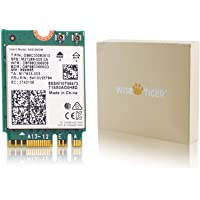AX210NGW WiFi Card, Wi-Fi 6E 11AX Wireless Module Expand to 6GHz MU-MIMO Tri-Band Internal Network Adapter with…