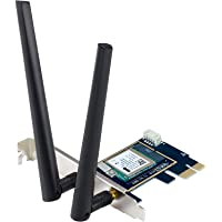 OKN WiFi 6E PCIe Card 3000Mbps Compatible with Bluetooth 5.2 Support 6GHz Wireless PCIE Adapter for Desktop, Support…