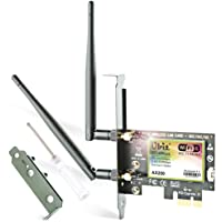Ubit WiFi Card 6E 5400Mbps 6GHz PCIe WiFi Card, BT 5.2, AX210 Wireless WLAN Adapter with MU-MIMO,OFDMA,Ultra-Low Latency…