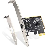 (Upgraded) 2.5GBase-T PCIe Network Adapter, 2500/1000/100Mbps PCI Express Gigabit Ethernet Card RJ45 LAN Controller…