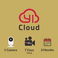 YI/Kami Cloud Plan 3 Month, 1 Camera, 7d rolling storage service [PC/Mac Online Code]