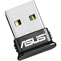 ASUS USB-BT400 USB Adapter w/ Bluetooth Dongle Receiver, Laptop & PC Support, Windows 10 Plug and Play /8/7/XP, Printers…