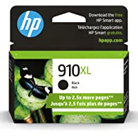 Original HP 910XL Black High-yield Ink Cartridge | Works with HP OfficeJet 8010, 8020 Series, HP OfficeJet Pro 8020…