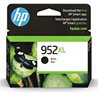 Original HP 952XL Black High-yield Ink Cartridge | Works with HP OfficeJet 8702, HP OfficeJet Pro 7720, 7740, 8210, 8710…