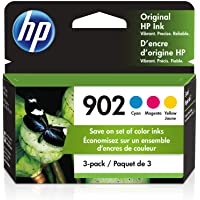 HP 902 | 3 Ink Cartridges | Cyan, Magenta, Yellow | Works with HP OfficeJet 6900 Series, HP OfficeJet Pro 6900 Series…