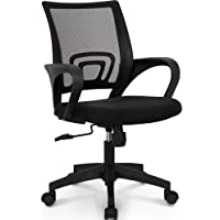 Neo Chair Office Computer Desk Chair Gaming-Ergonomic Mid Back Cushion Lumbar Support with Wheels Comfortable Blue Mesh…