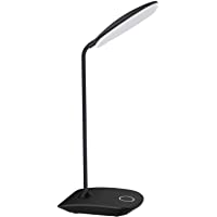 DEEPLITE LED Desk Lamp with Flexible Gooseneck 3 Level Brightness, Battery Operated Table Lamp 5W Touch Control, Compact…