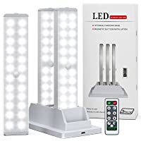 Lightbiz LED Closet Light With Charging Station, 24-LED Dimmer Motion Sensor Under Cabinet Light Wireless Stick-Anywhere…