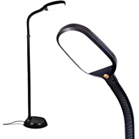 Brightech Litespan - Bright LED Floor Lamp for Crafts and Reading - Estheticians' Light for Lash Extensions - Natural…