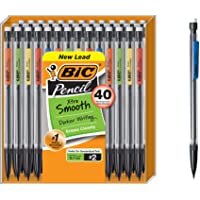 BIC Xtra-Smooth Mechanical Pencil, Medium Point (0.7mm), Perfect For The Classroom & Test Time, 40-Count