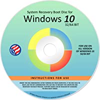 Ralix Reinstall DVD For Windows 10 All Versions 32/64 bit. Recover, Restore, Repair Boot Disc, and Install to Factory…