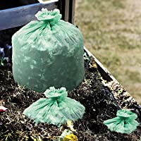 Stout by Envision STO-E4860E85 EcoSafe-6400 Compostable Bags, 48" x 60", 64 gal Capacity, 0.85 mil Thickness, Green…