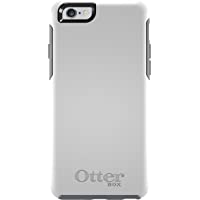 OTTERBOX iPhone 6 Case - SYMMETRY SERIES Retail Packaging - Glacier (White/Gunmetal Grey) (4.7 inch) OPEN BOX